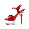 Pleaser - CAPTIVA609 Sandale à bride à la cheville - Rouge Product image